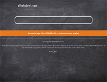 Tablet Screenshot of albstudent.com